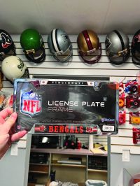 Cincinnati Bengals License Plate Frame - Silver